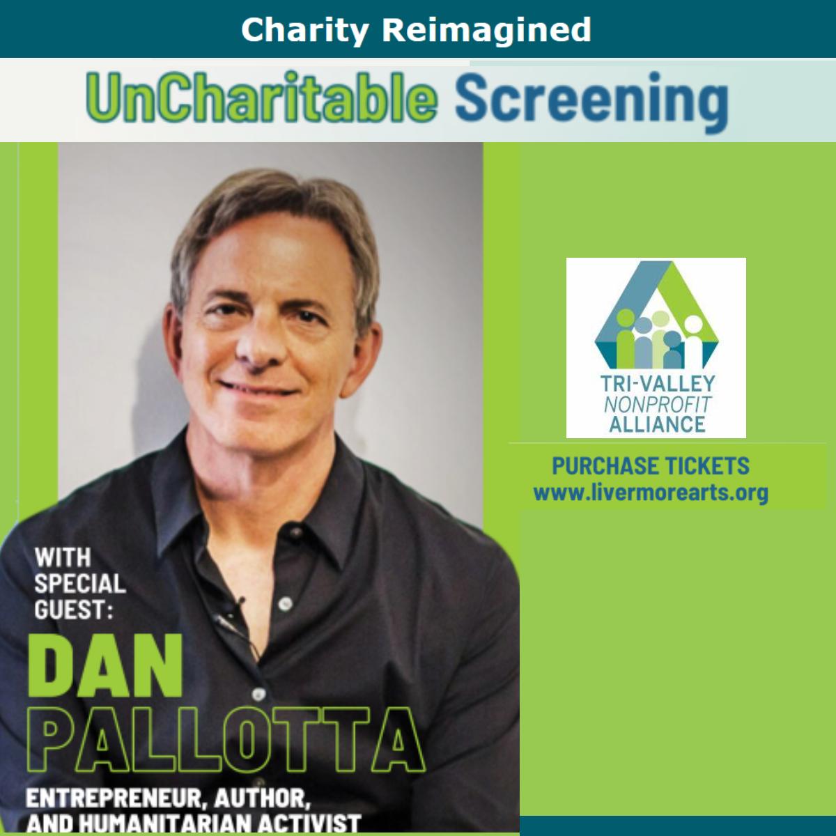 UnCharitable An Evening with Dan Pallotta